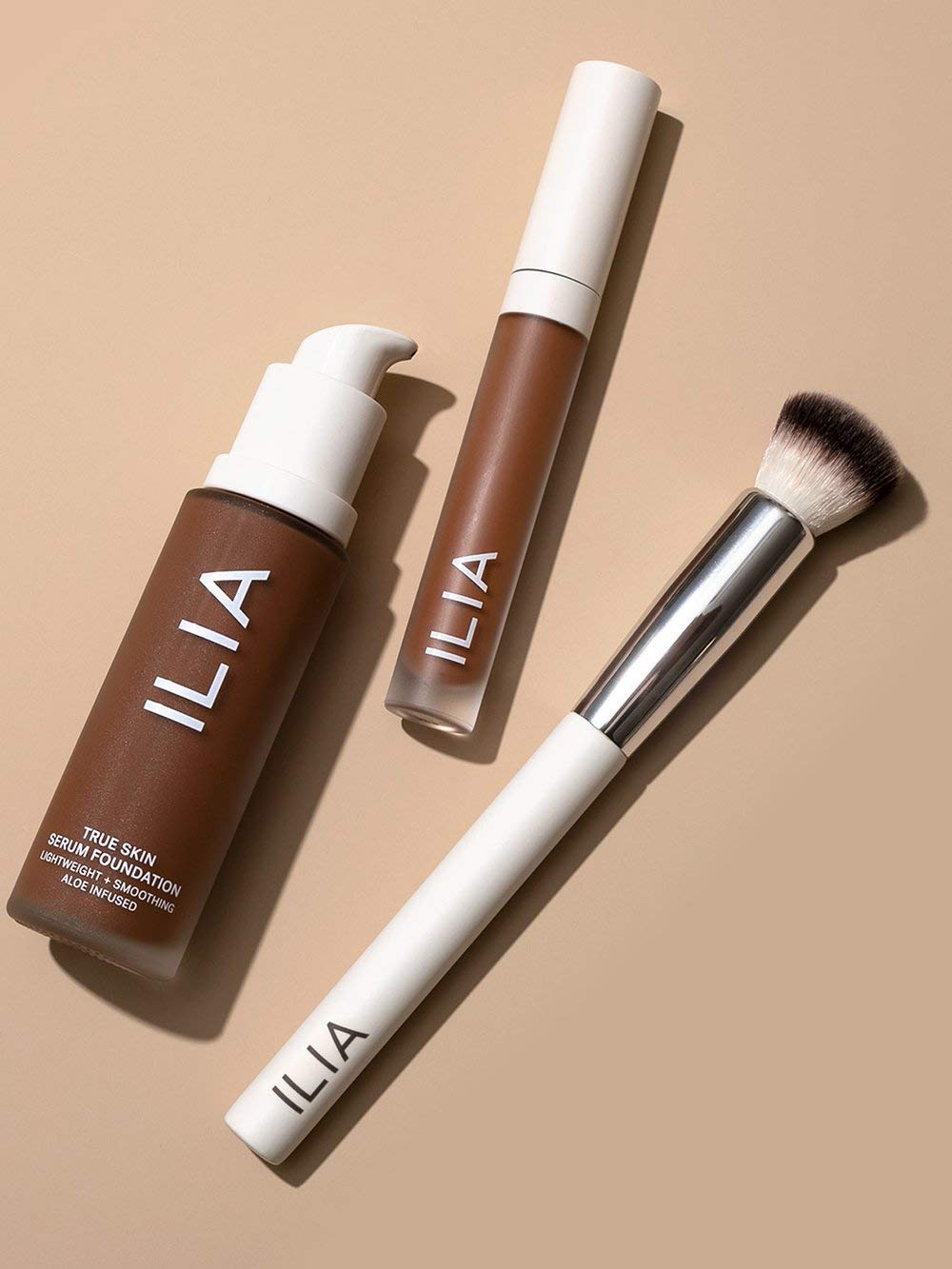 ILIA - Complexion Brush | Liquid + Cream Complexion Product Brush Made with FSC Certified Wood, Aluminum, + Soft, Vegan Bristles | Expertly Crafted | Non-Toxic, Vegan, Cruelty-Free, Recyclable - Image 6