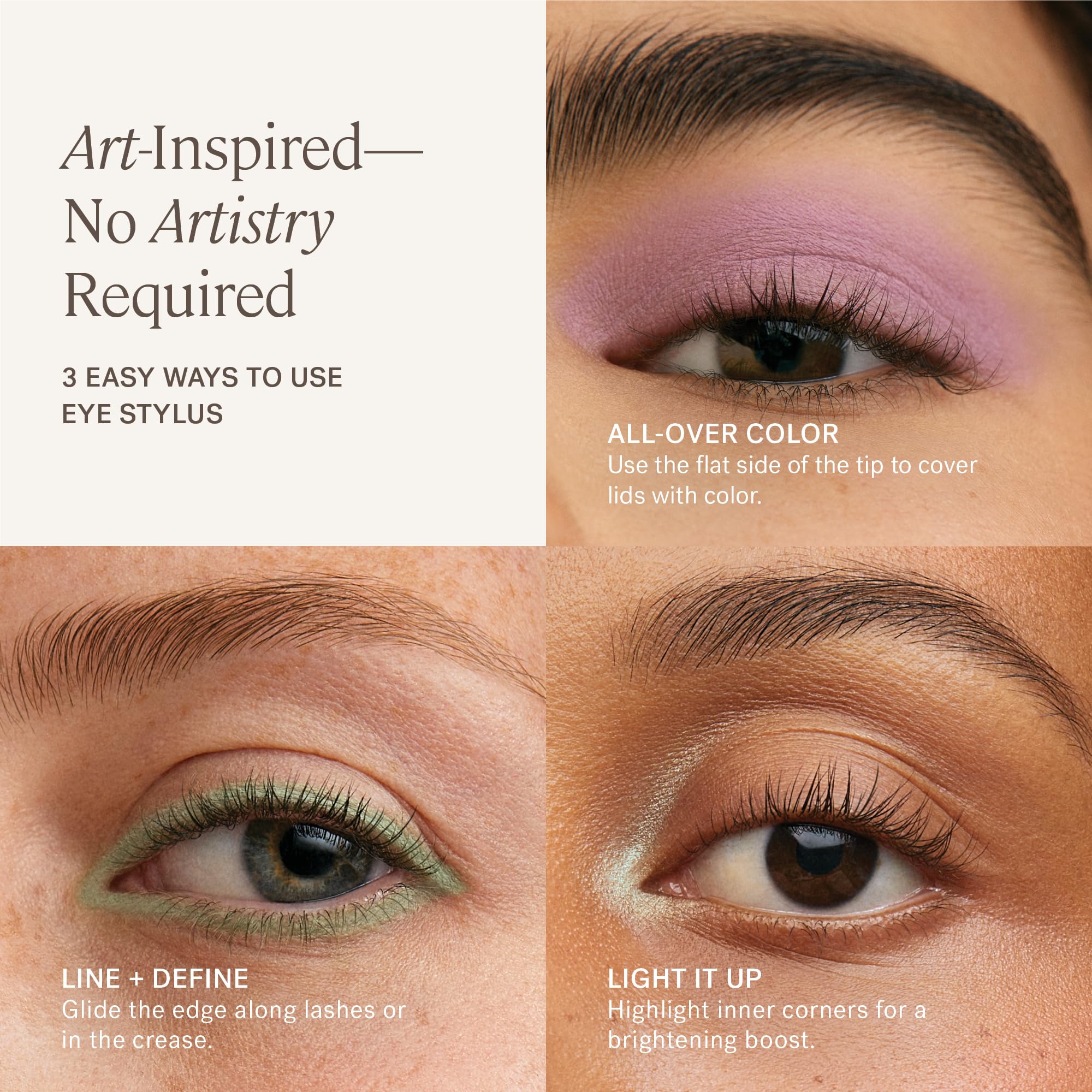 ILIA - Eye Stylus Shadow Stick | Rich, Blendable Pigment | Waterproof, Sweatproof, Crease-Resistant, Up To 12-Hour Wear | Clean, Safe for Sensitive Eyes, Vegan (Adorn) - Image 5