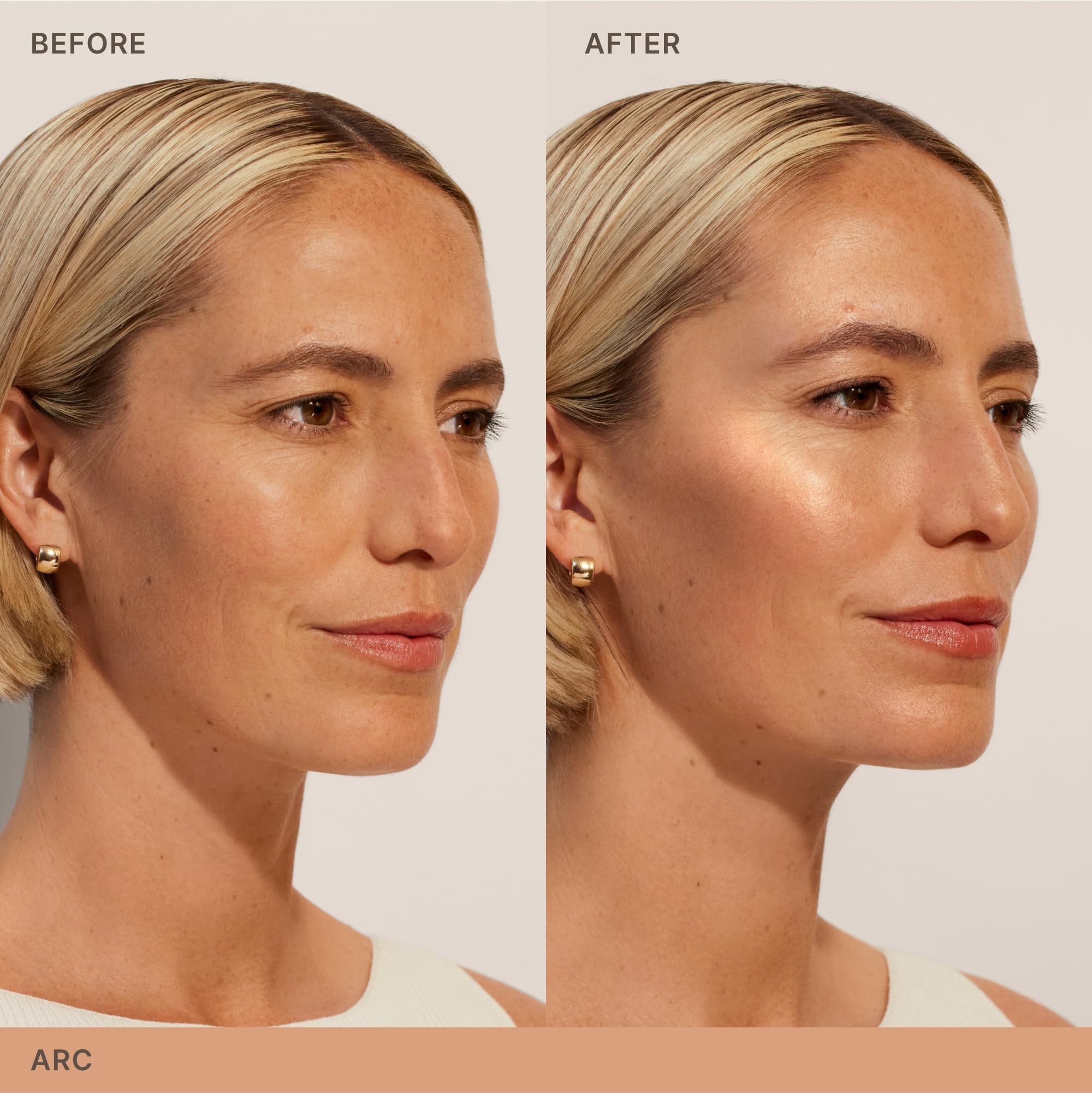 ILIA - Lightshift Cream Highlighter | Non-Comedogenic, Long-Lasting, Vegan, Cruelty-Free | Weightless, Seamless, Silky Highlighter (Arc - Peachy Gold, 0.27 oz | 7.8 g) - Image 3