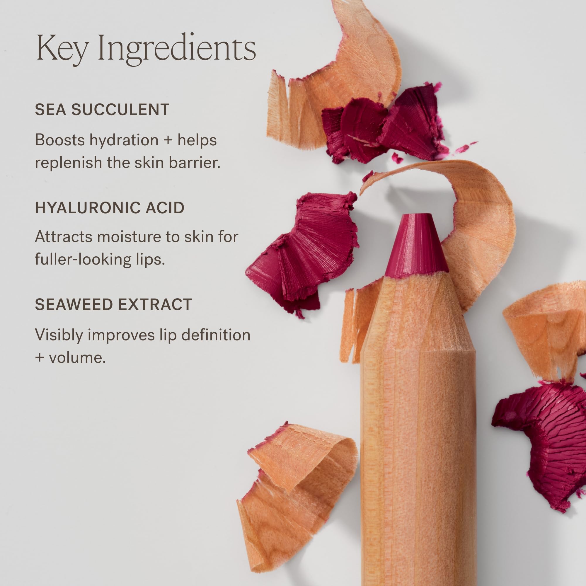 ILIA - Lip Sketch Hydrating Crayon | Hydrate, Plump, Smooth, Strengthen | Long Lasting up to 12-Hours, Bleed-Resistant, Soft-Matte | Barrier-Building, Non-Toxic, Cruelty-Free (Banquette) - Image 3