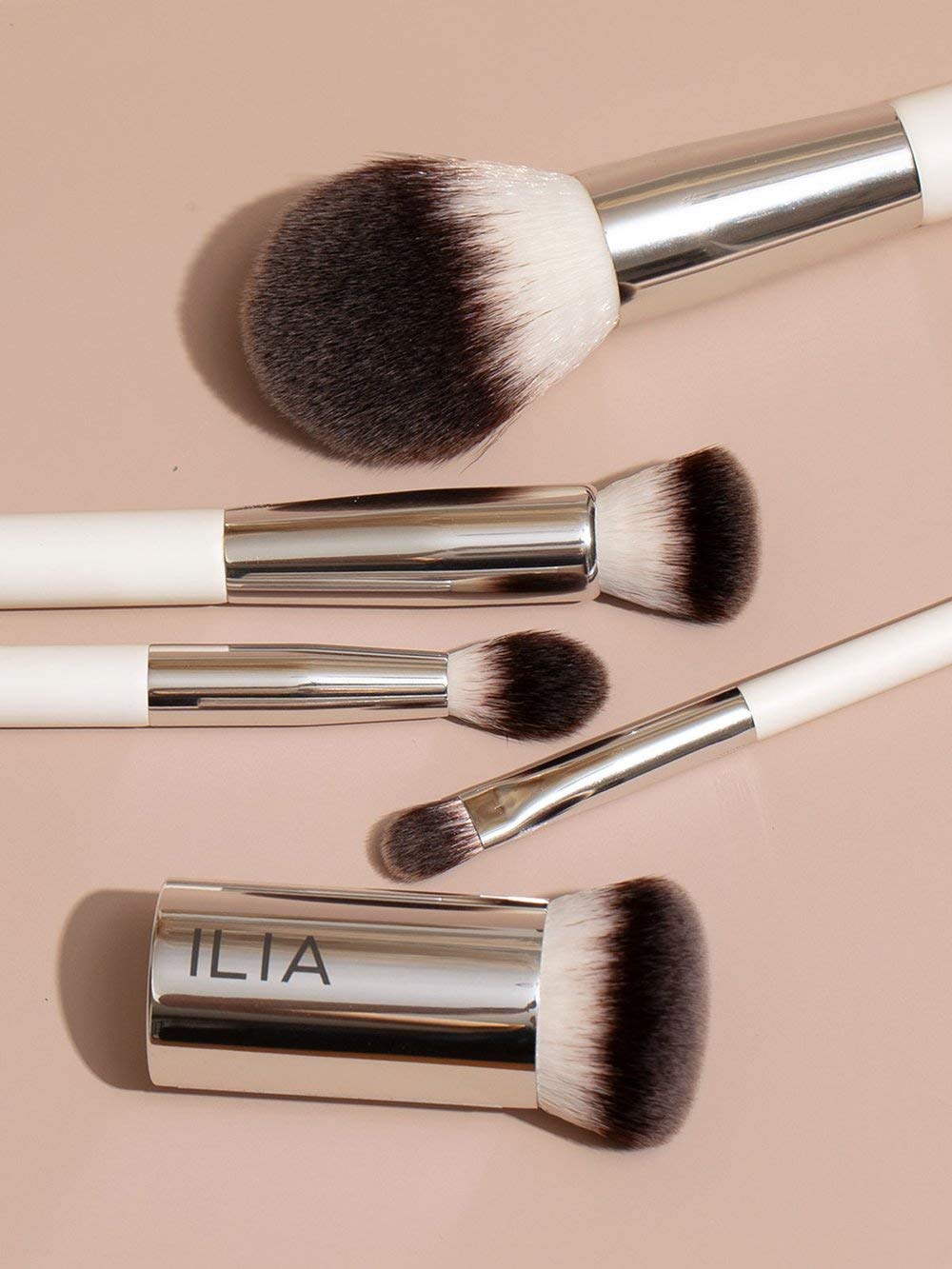 ILIA - Complexion Brush | Liquid + Cream Complexion Product Brush Made with FSC Certified Wood, Aluminum, + Soft, Vegan Bristles | Expertly Crafted | Non-Toxic, Vegan, Cruelty-Free, Recyclable - Image 4
