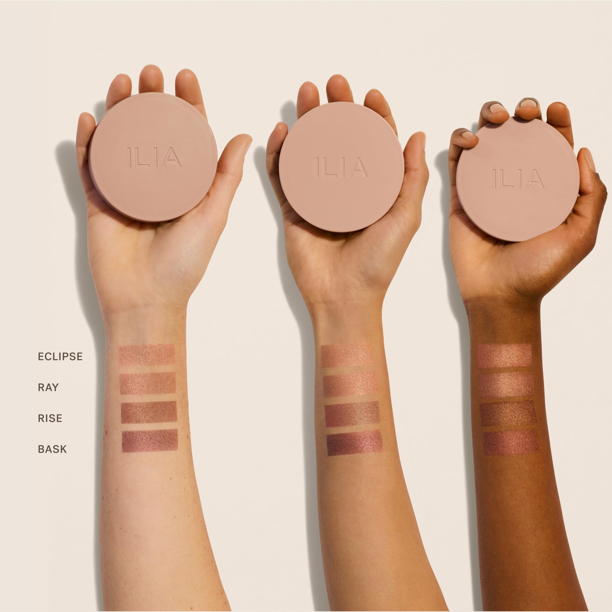 ILIA - Sunshift Cream Bronzer | Non-Comedogenic, Long-Lasting, Vegan, Cruelty-Free | Weightless Bronzer (Bask - Rich Rosy Bronze, 0.27 oz | 7.8 g) - Image 5