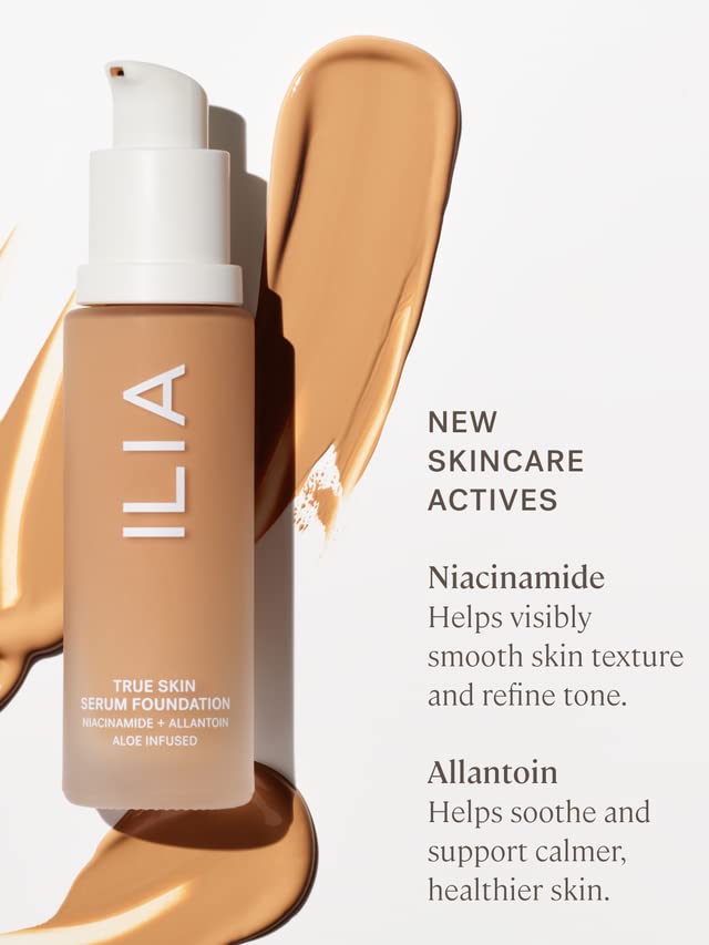ILIA - True Skin Serum Foundation | Non-comedogenic, Cruelty-Free, Vegan, Weightless Feel, Buildable Coverage, Safe For Sensitive Skin (Tavarua SF2) - Image 7
